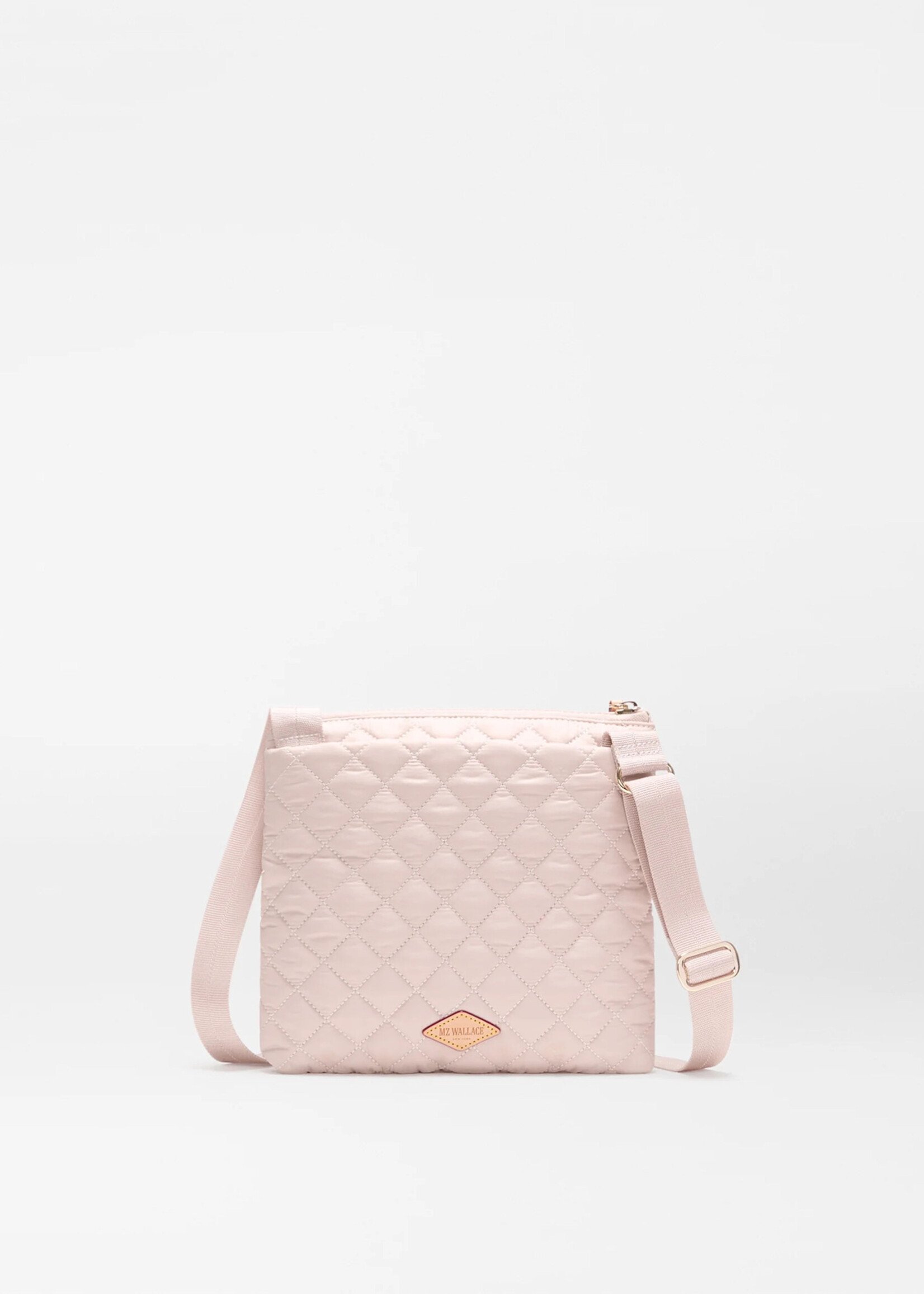 MZ Wallace Metro Flat Crossbody City Pink