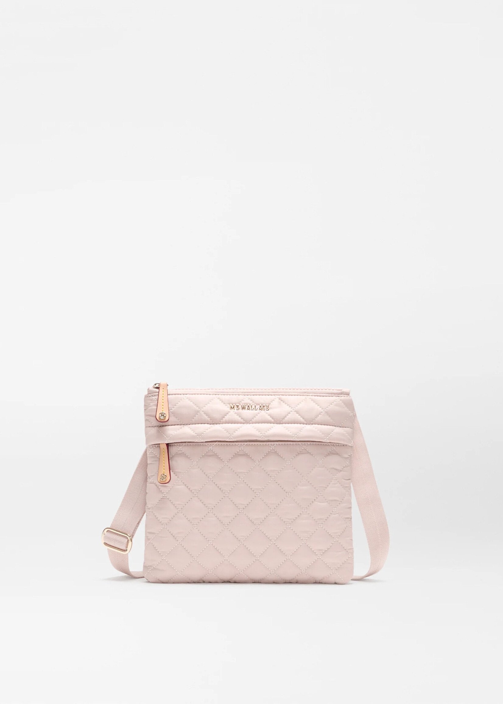 MZ Wallace Metro Flat Crossbody City Pink