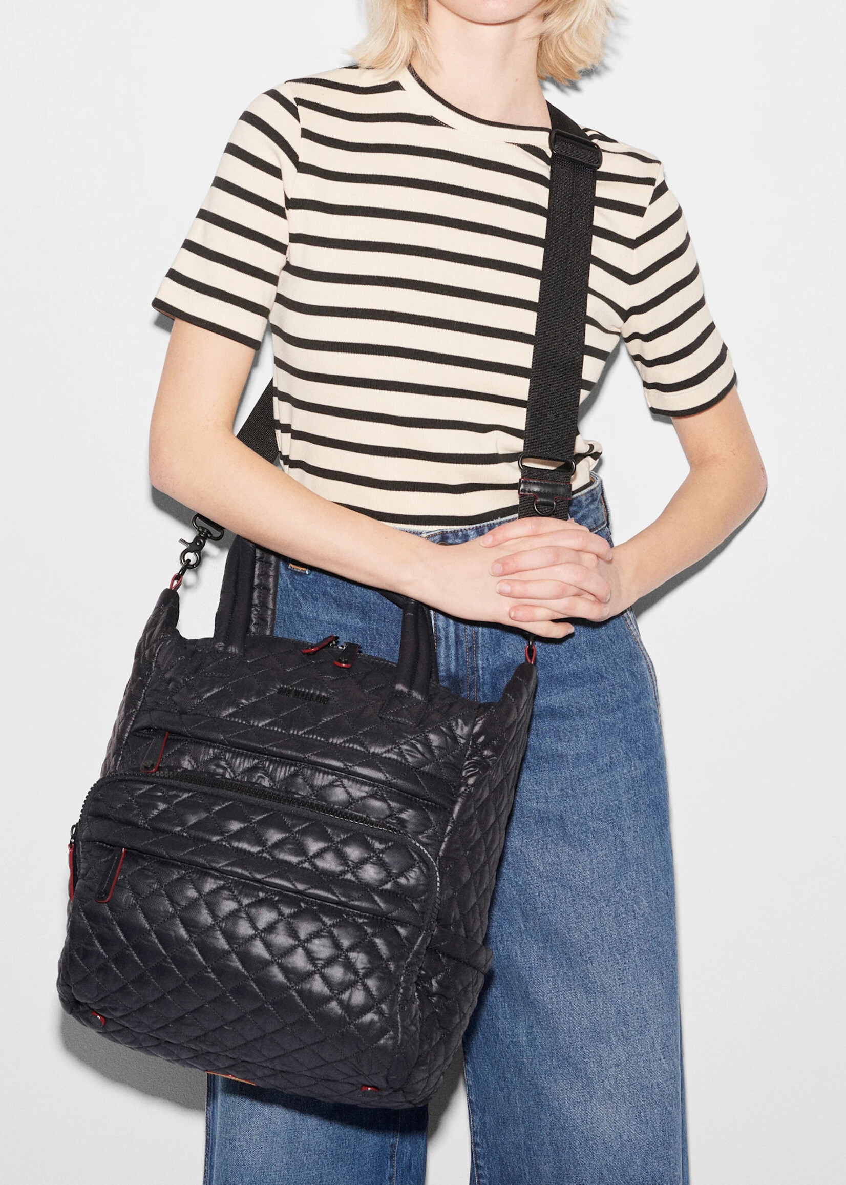 MZ Wallace Metro Utility Backpack Black