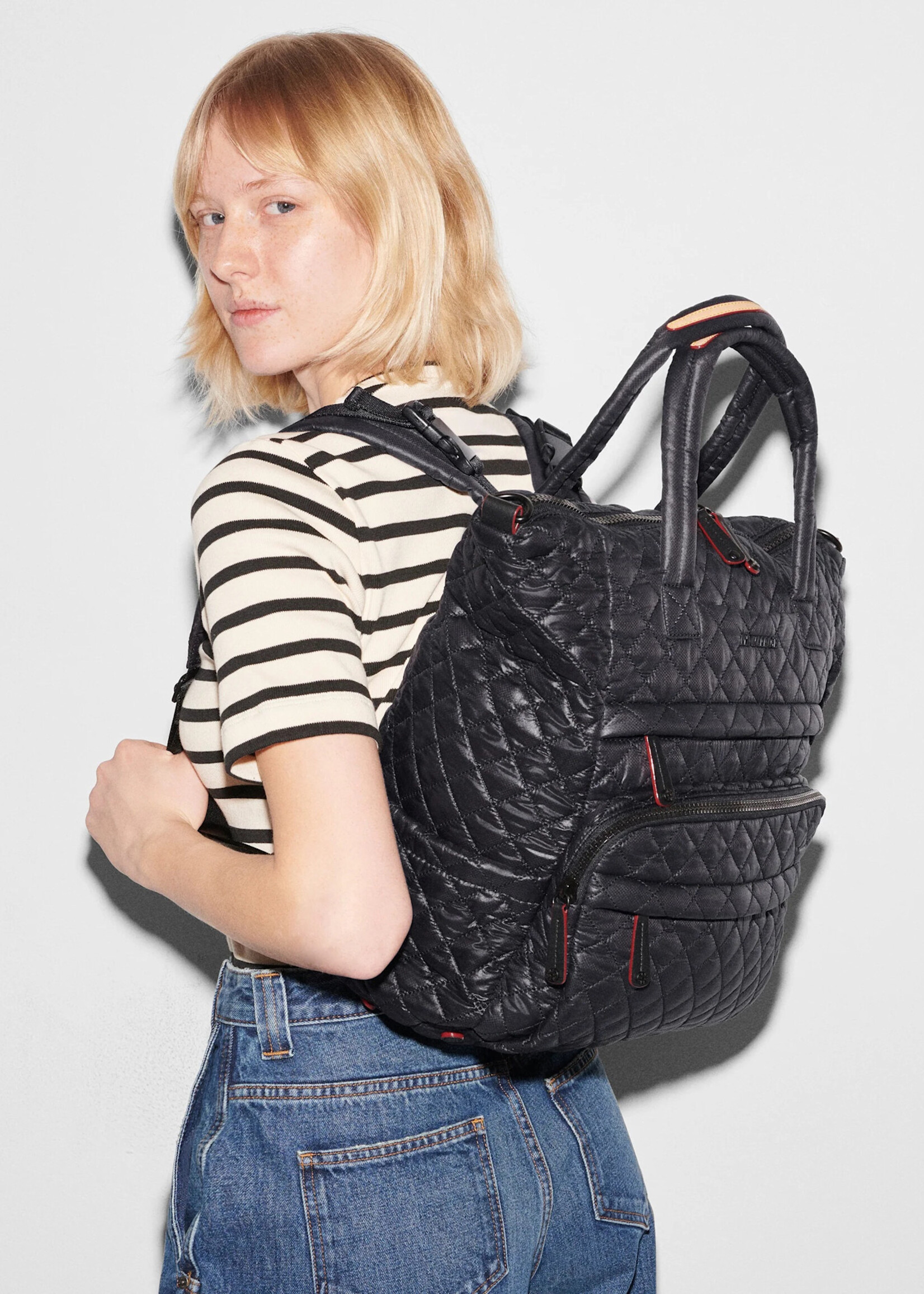 MZ Wallace Metro Utility Backpack Black