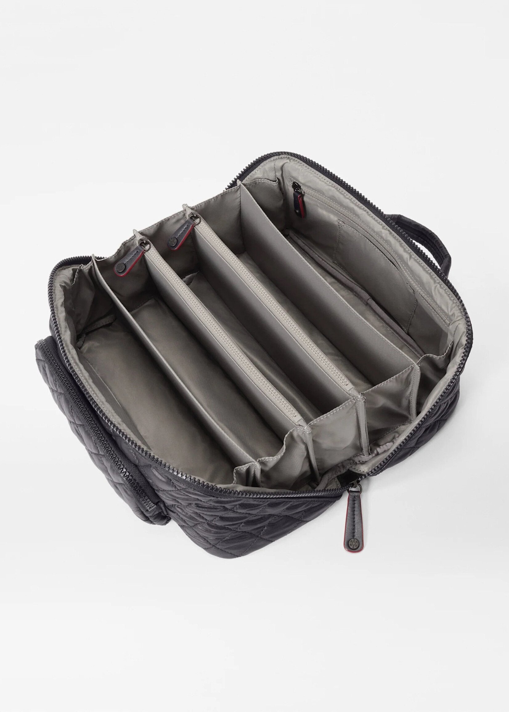 MZ Wallace Large Accordion Cosmetic Black