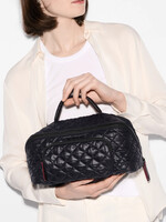 MZ Wallace Large Accordion Cosmetic Black