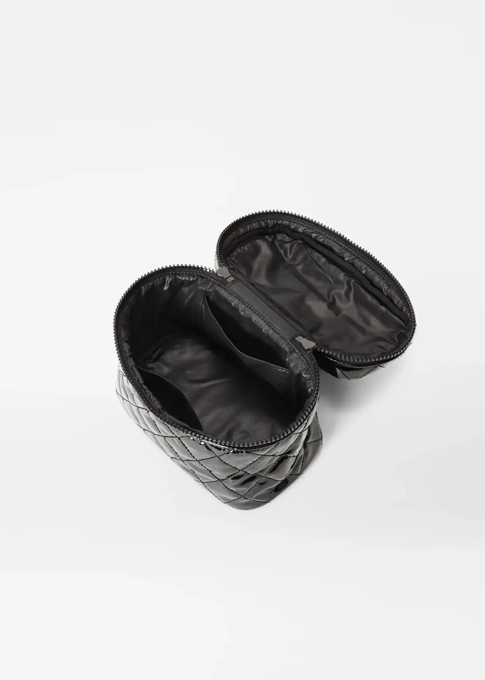 MZ Wallace Mini Vanity Case Black Lacquer