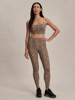 Varley FreeSoft Harley Bralette Coffee Quartz Cheetah