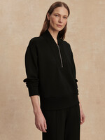 Varley Sally Half Zip Black