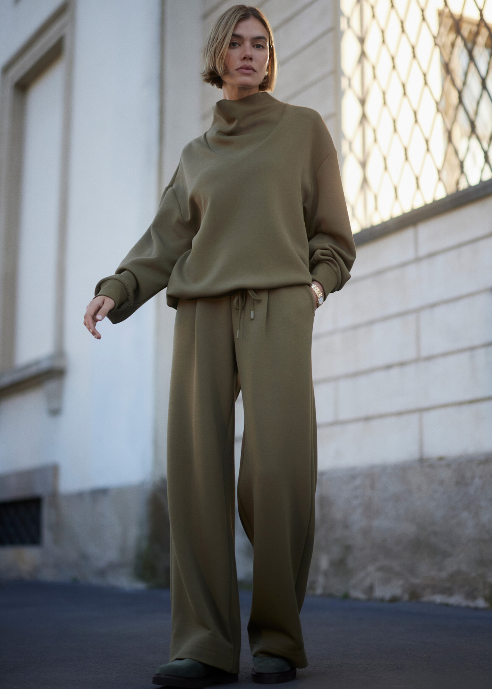Varley Betsy Sweat Military Olive