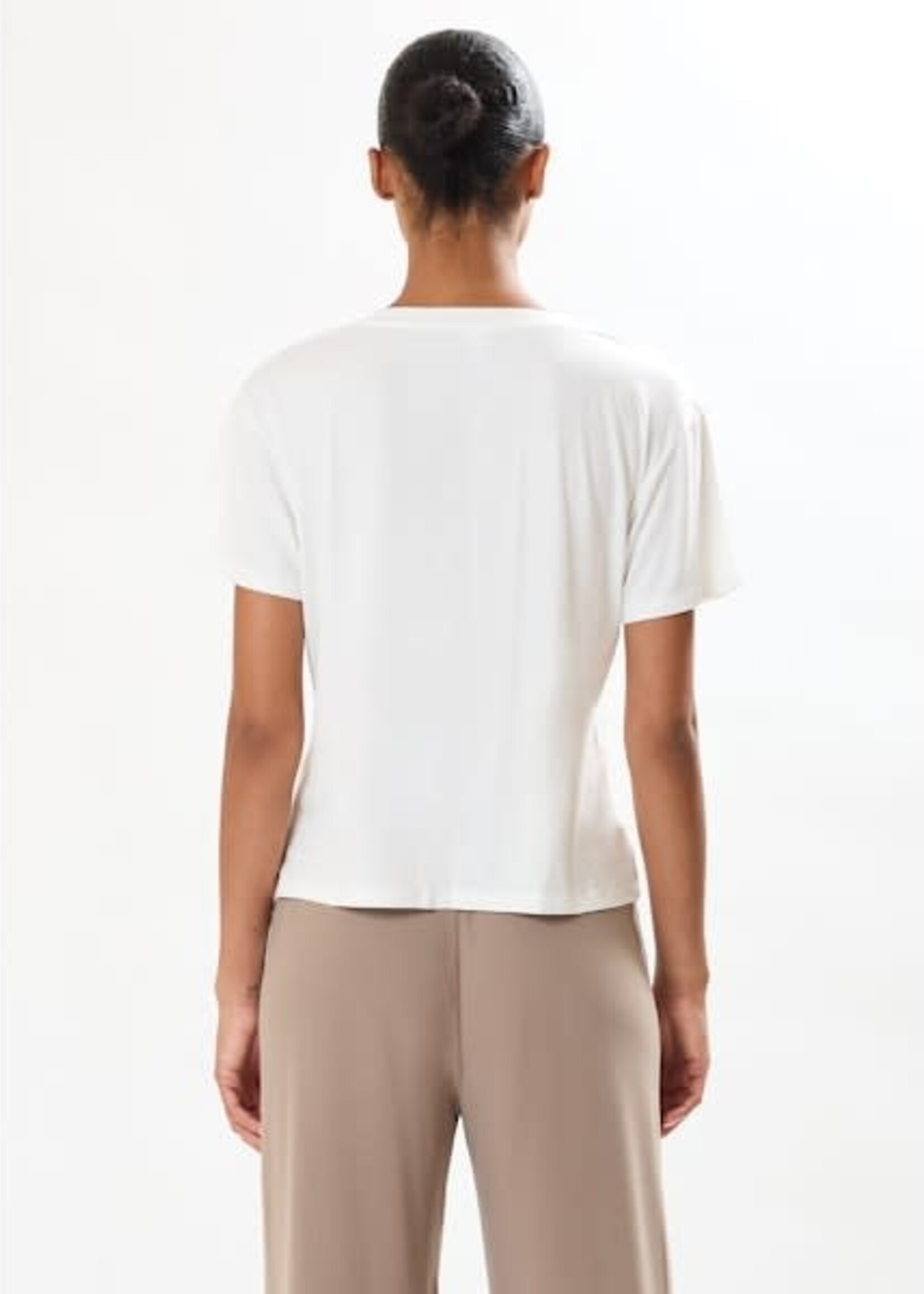 Splits59 Georgia V-Neck Jersey Tee White