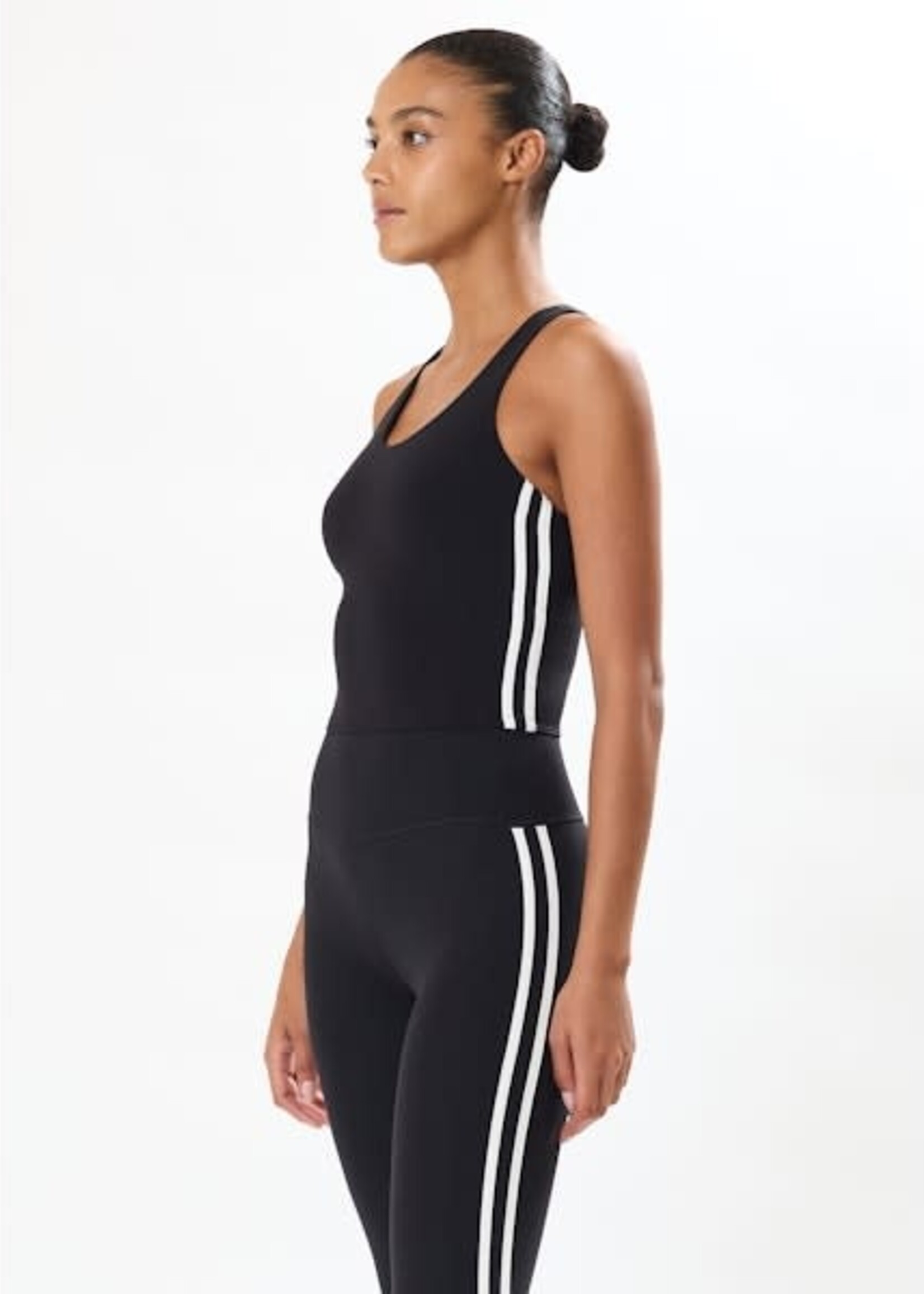 Splits59 Ella Airweight Tank Black/White