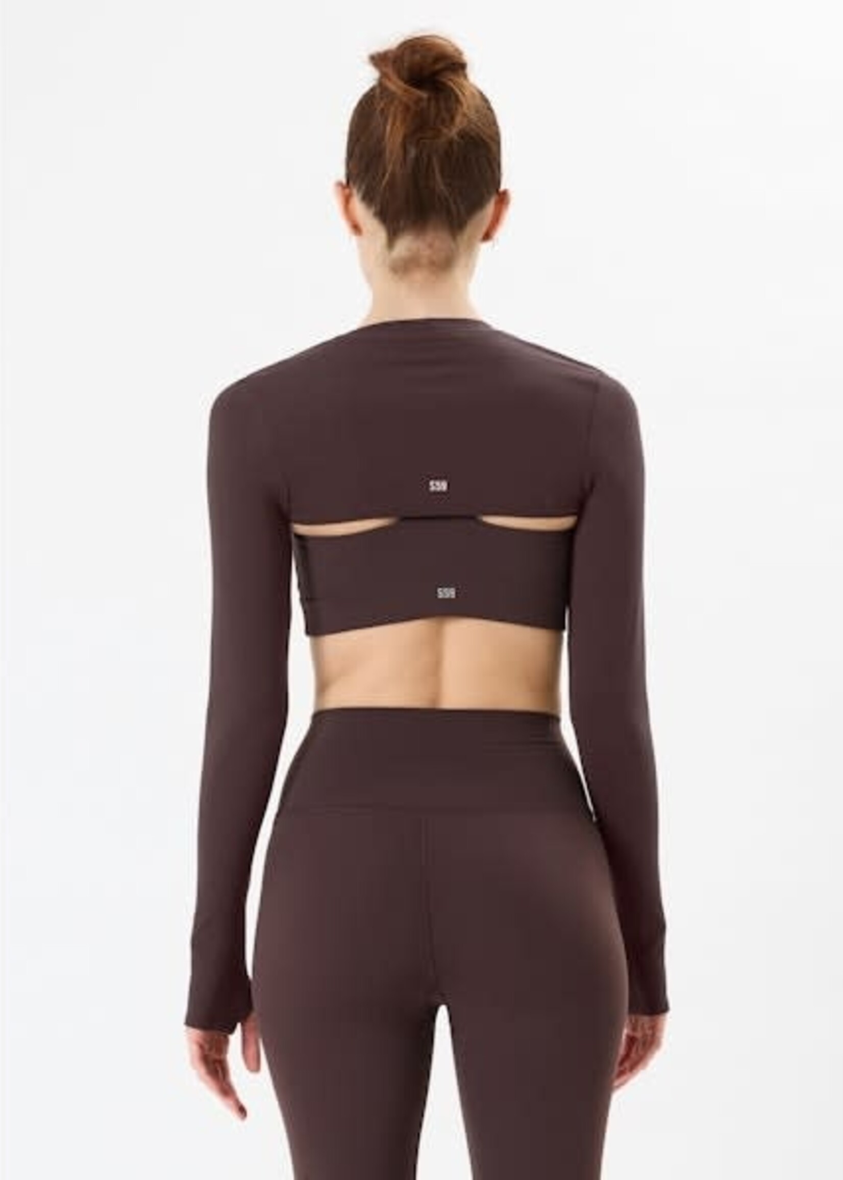 Splits59 Amelia Airweight Lite Shrug Dark Chocolate