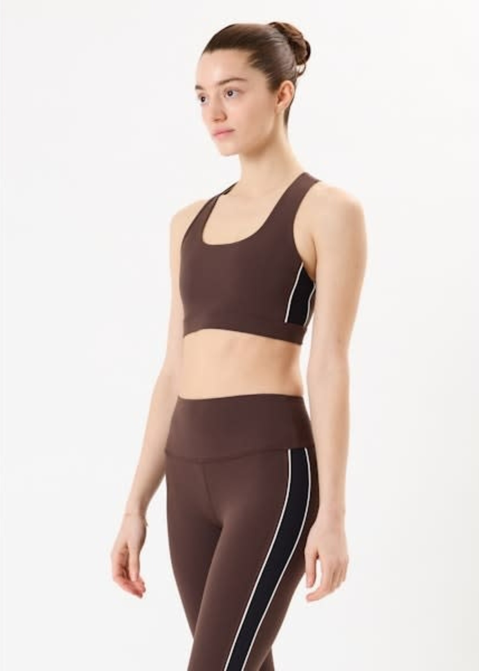Splits59 Lexi Rigor Bra Dark Chocolate/Black