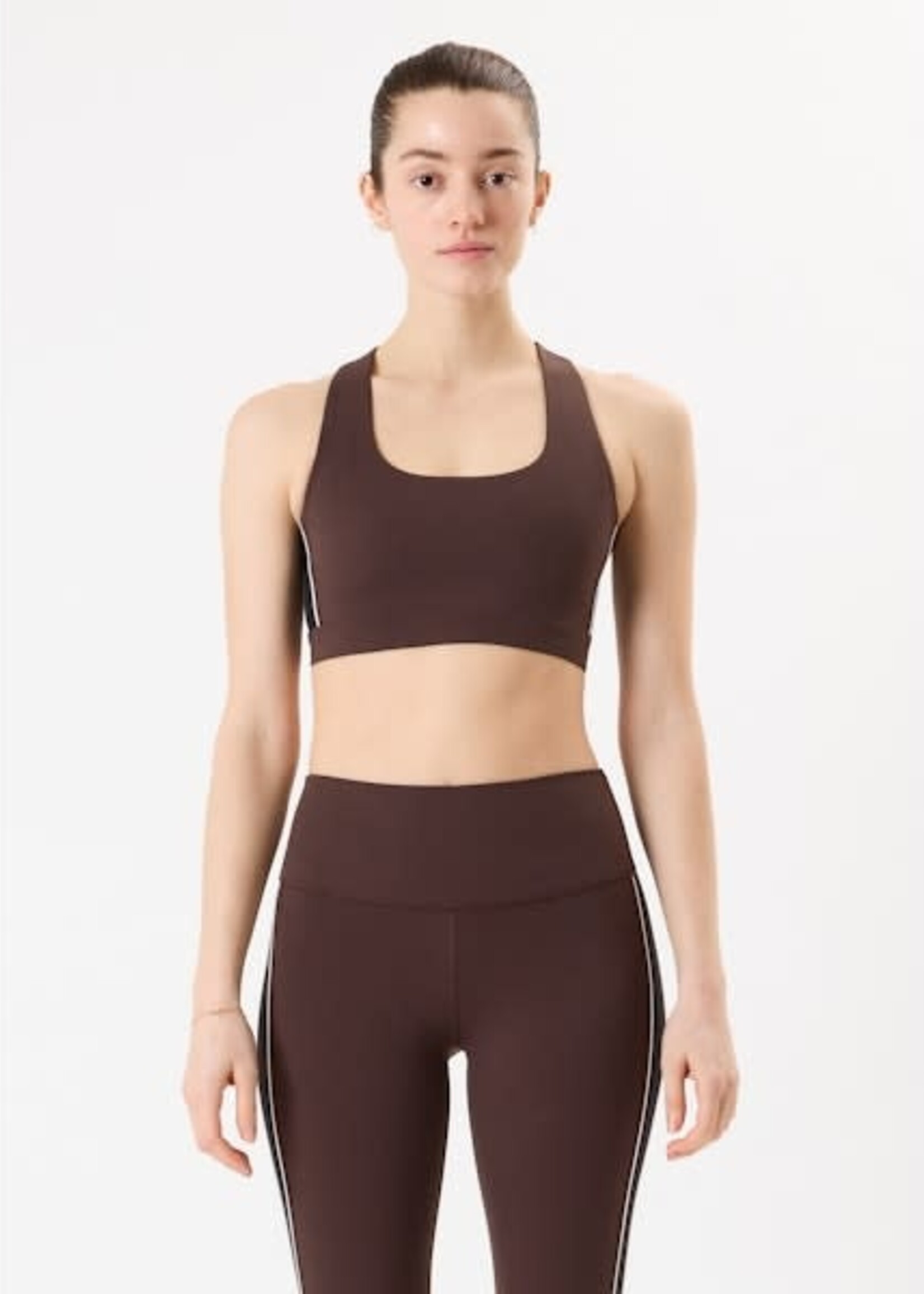 Splits59 Lexi Rigor Bra Dark Chocolate/Black