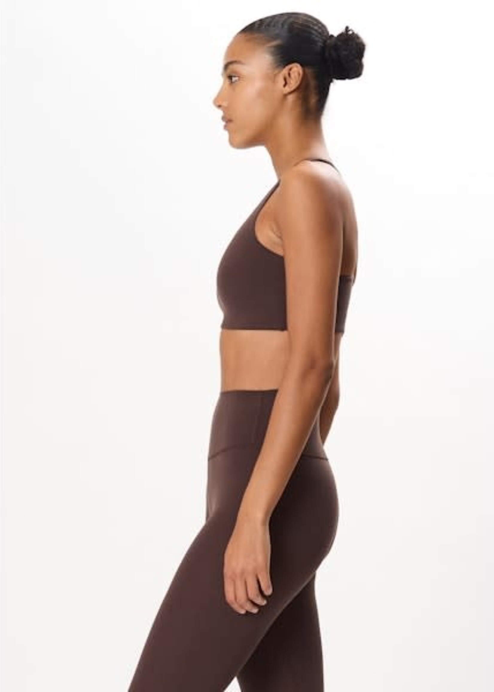 Splits59 Sara Airweight Bra Dark Chocolate