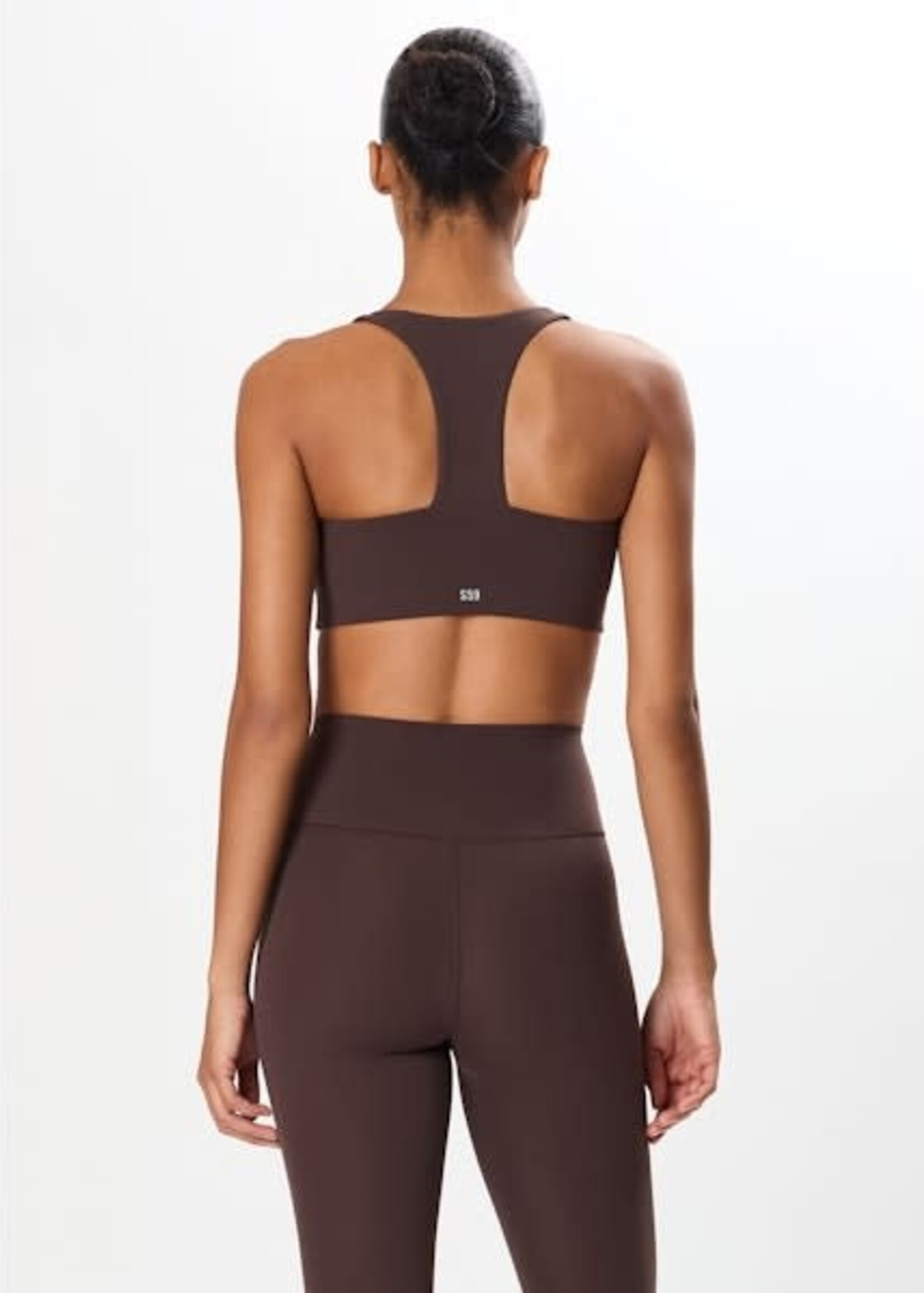Splits59 Sara Airweight Bra Dark Chocolate