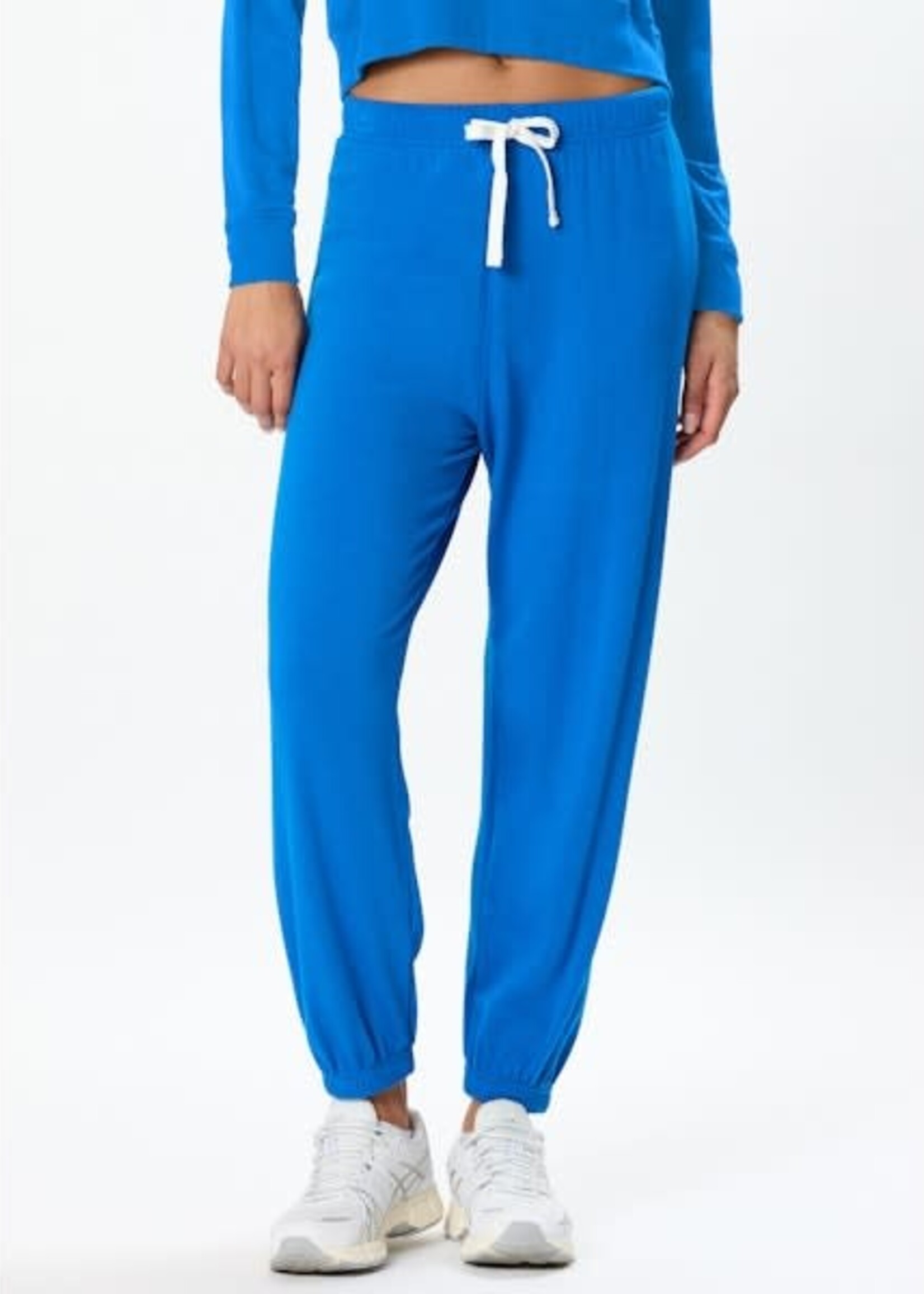 Splits59 Andie Oversized Fleece Sweatpant Classic Blue