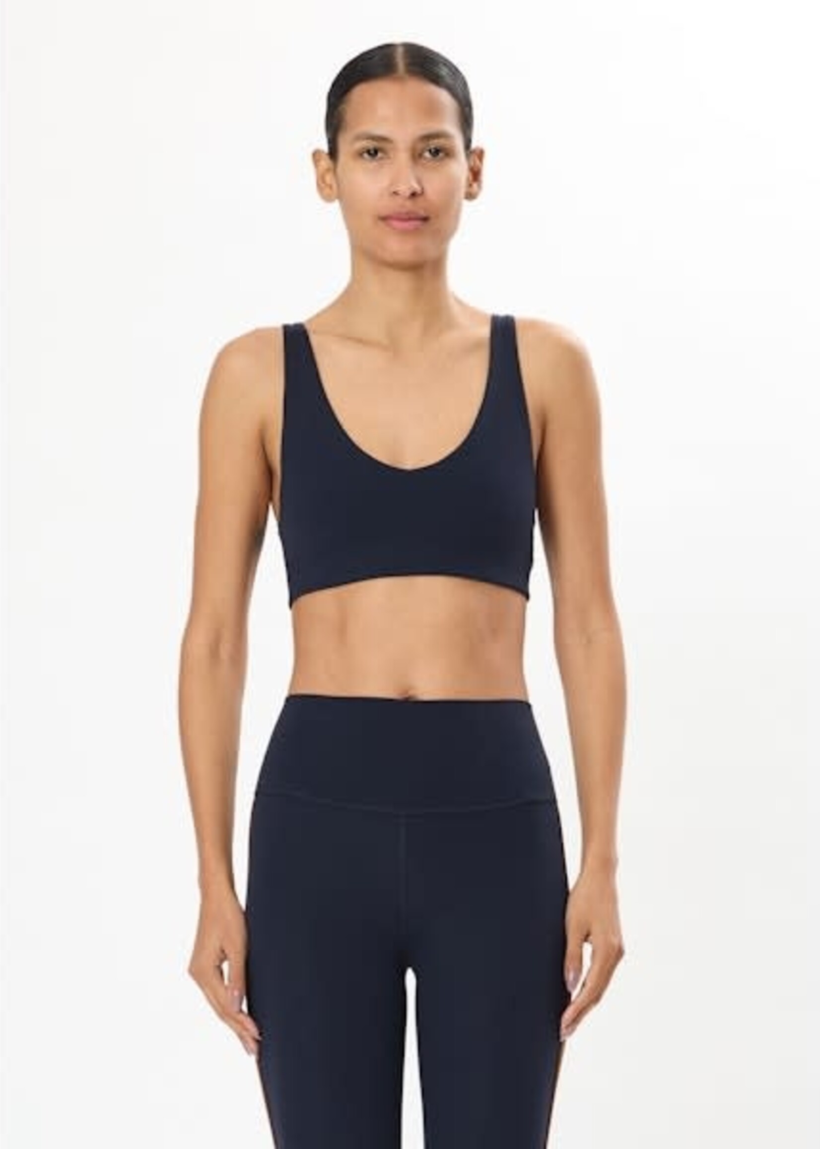 Splits59 Airweight Scoop Back Bra Indigo