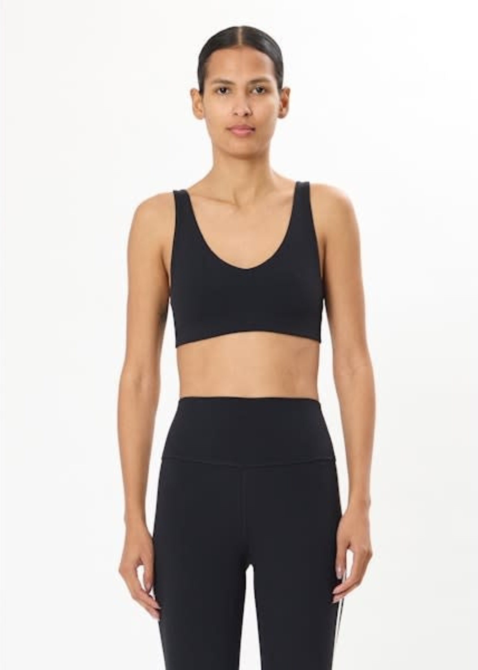 Splits59 Airweight Scoop Back Bra Black