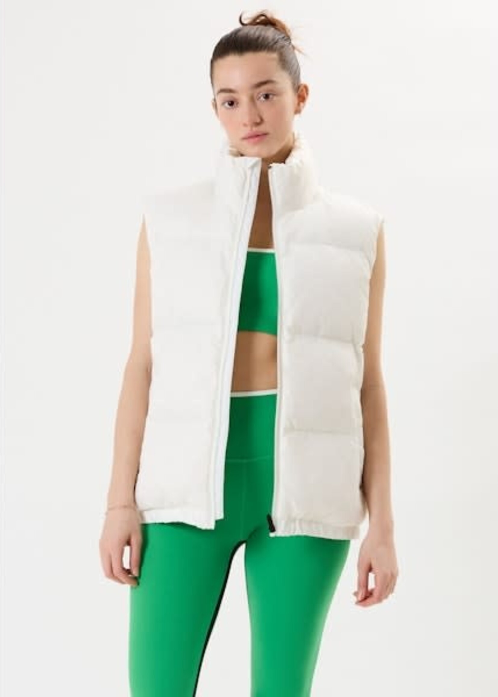 Splits59 Summit Nylon Puffer Vest White