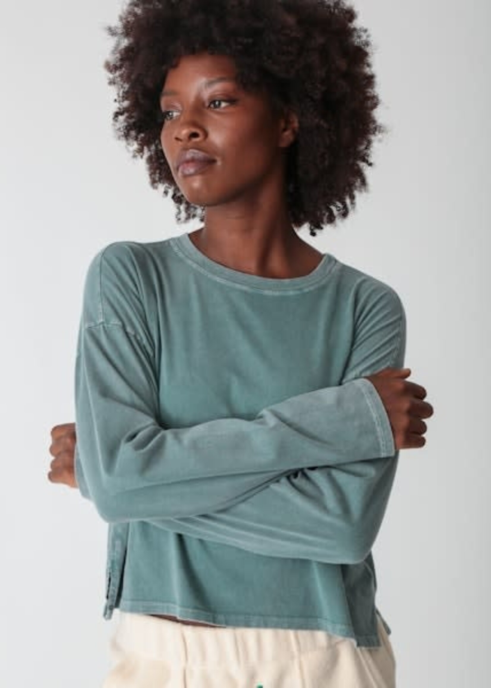 Electric & Rose Lane Tee Vintage Emerald