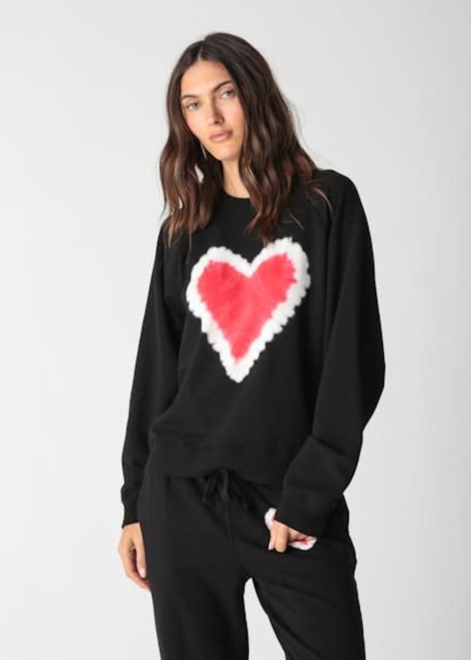 Electric & Rose Ronan Sweatshirt Scarlet Heart