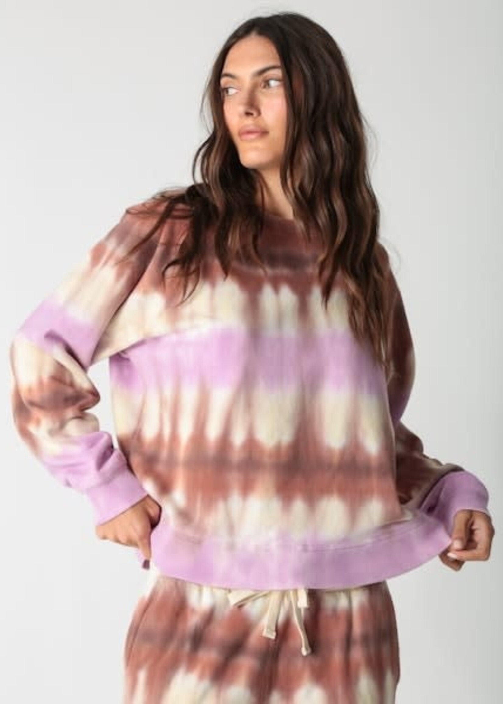 Electric & Rose Ronan Pullover Lavender Fade