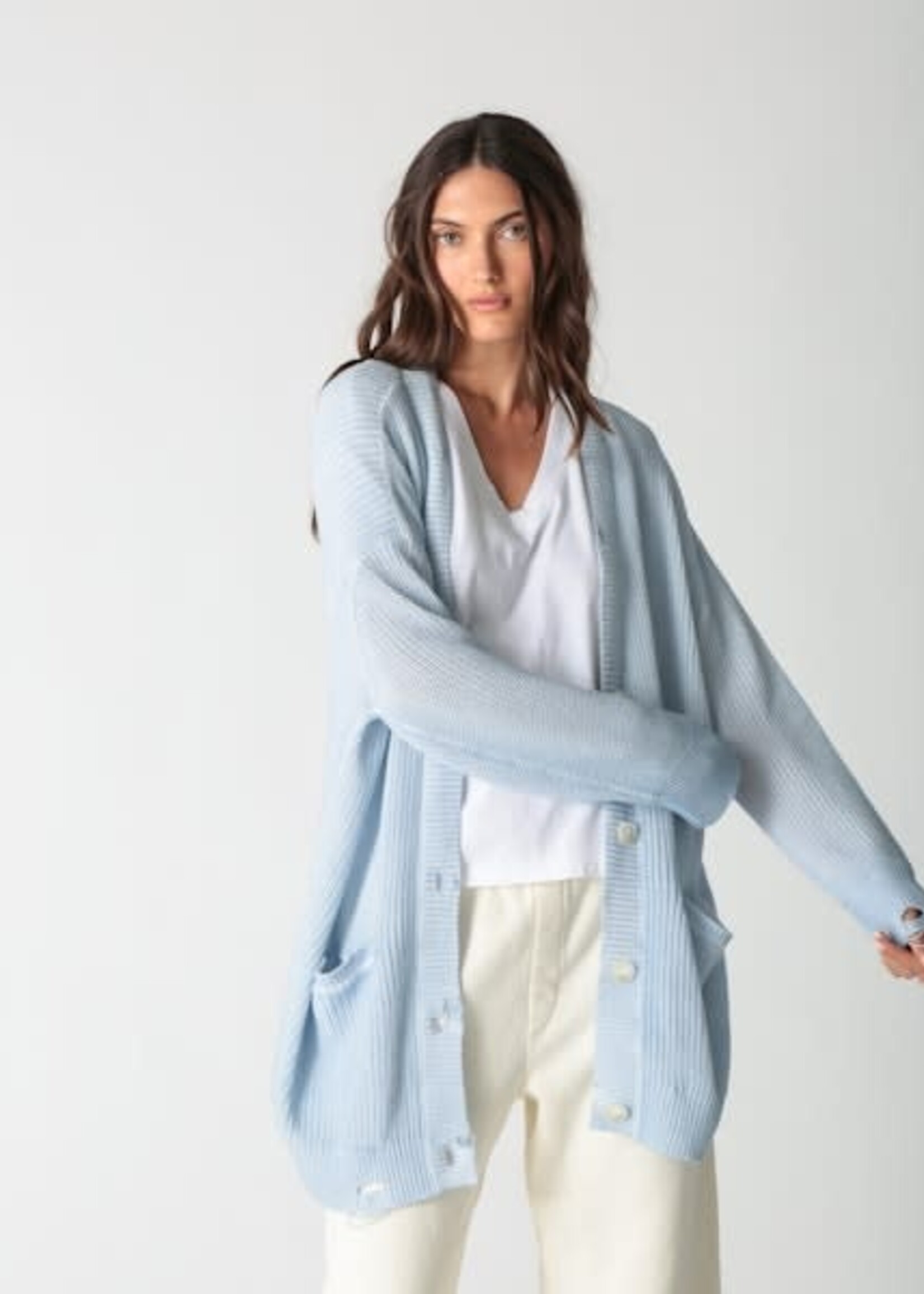 Electric & Rose Everyday Cardigan Vintage Sky