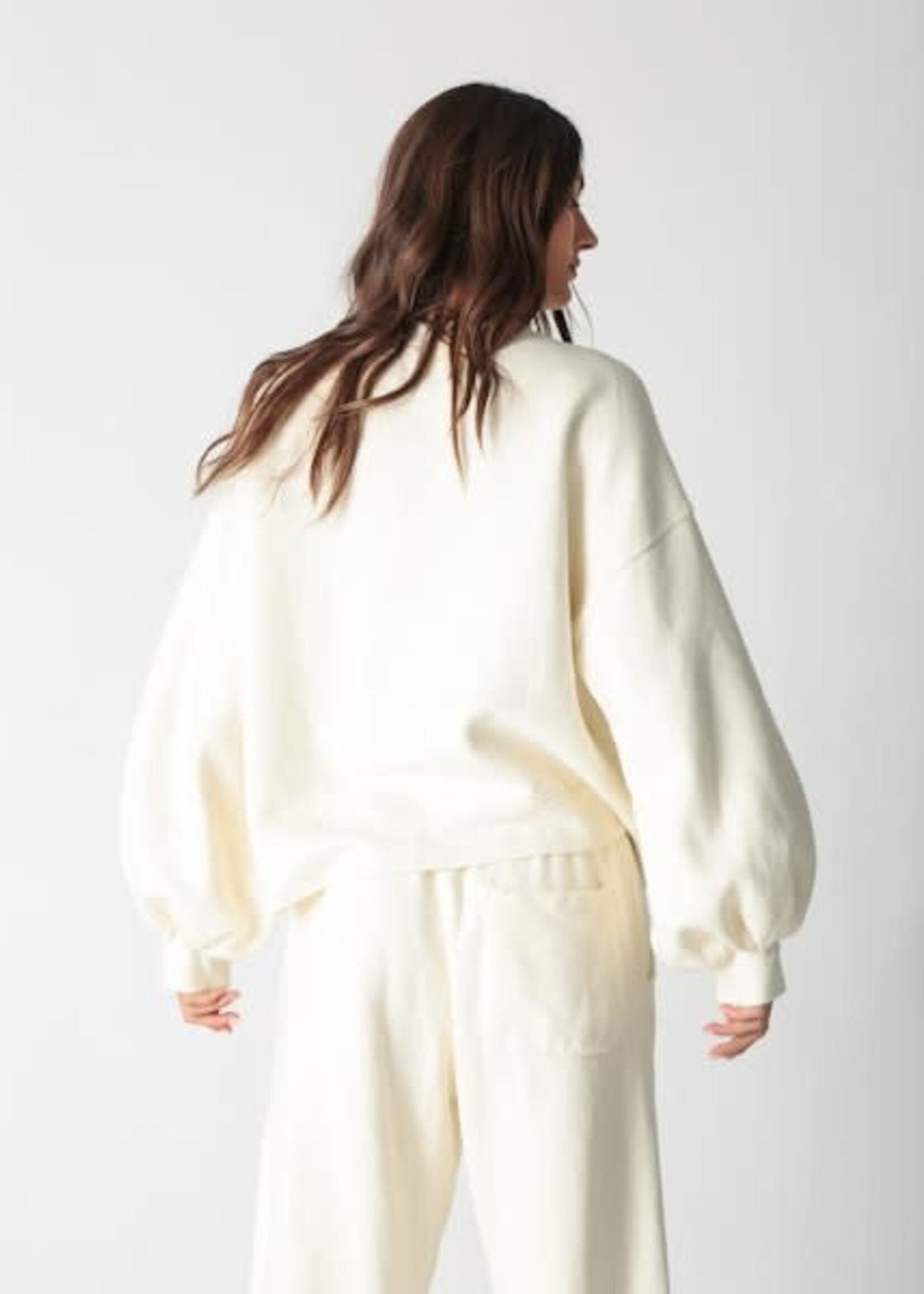 Electric & Rose Balloon Sweatshirt Ivory