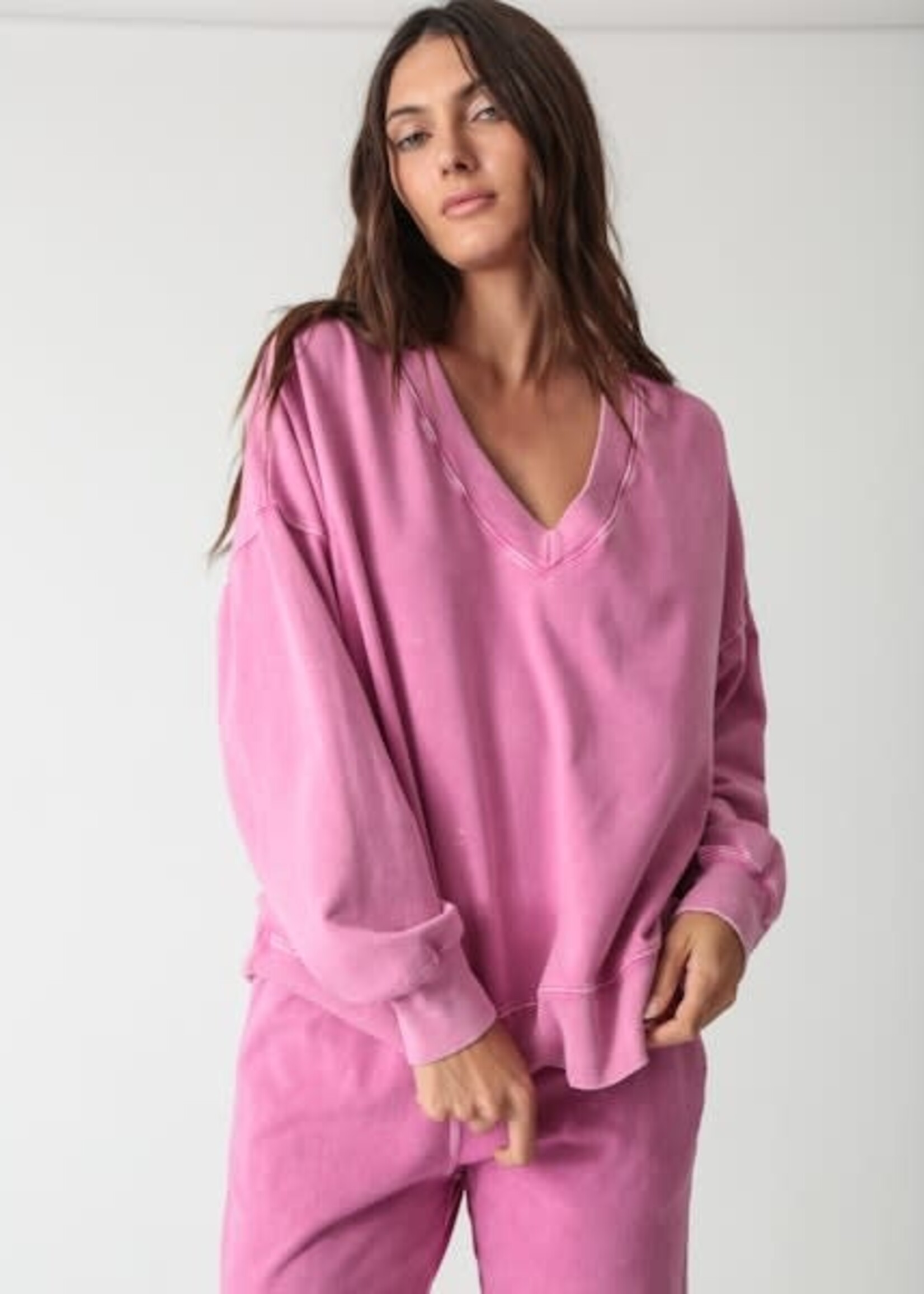 Electric & Rose Ava Sweatshirt Acid Peony