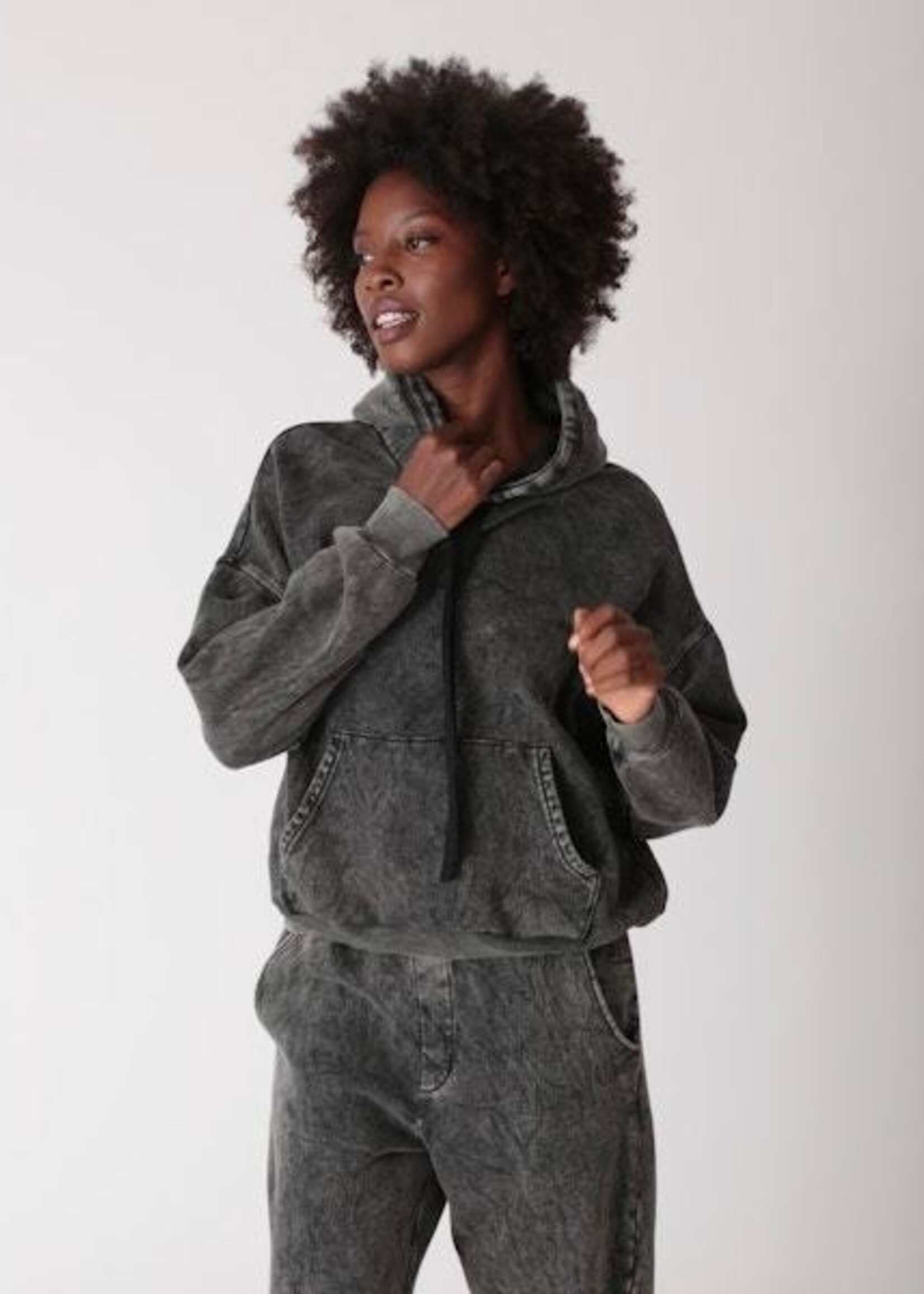 Electric & Rose Taylor Hoodie Acid Onyx