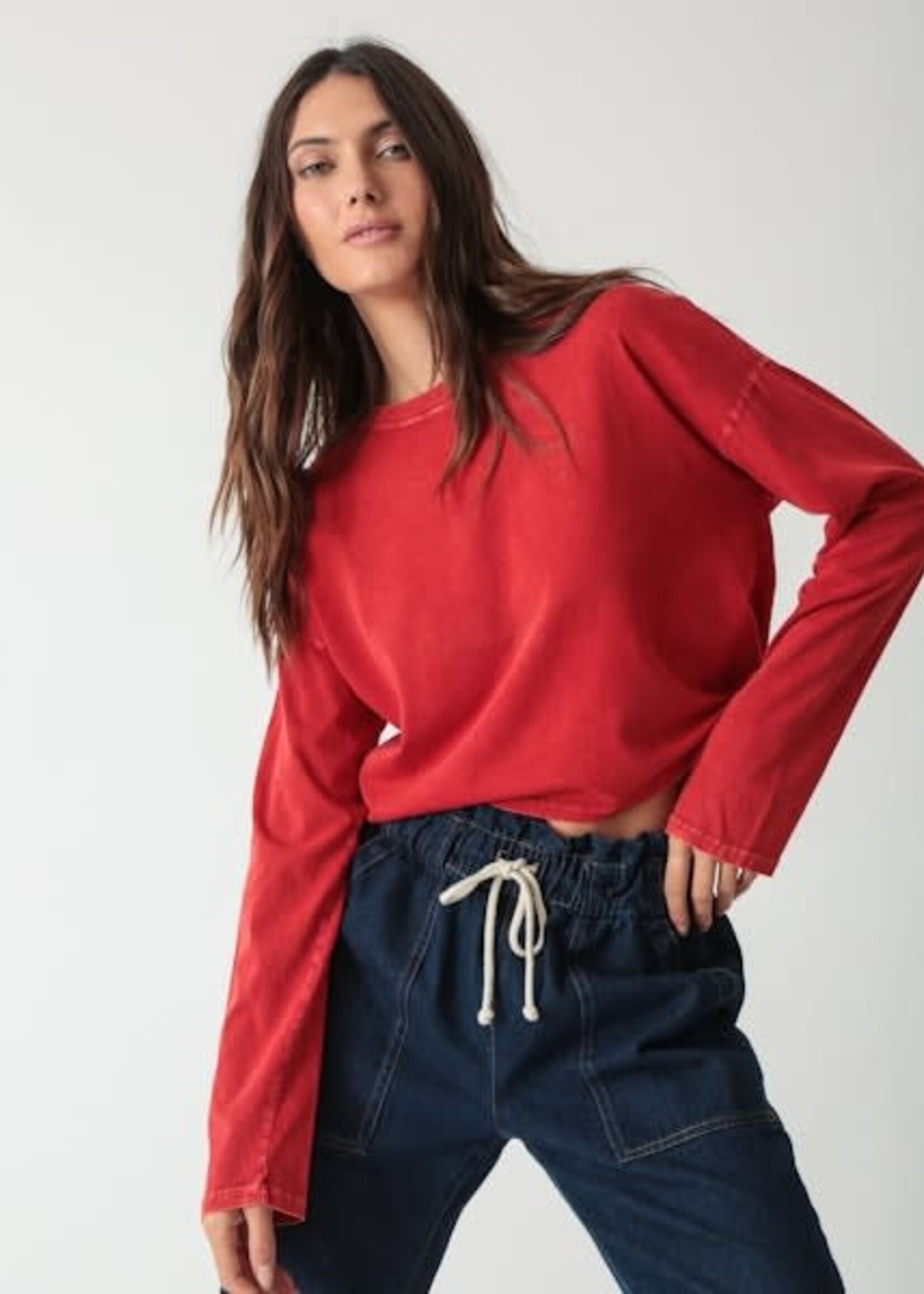 Electric & Rose Lane Tee Vintage Scarlet