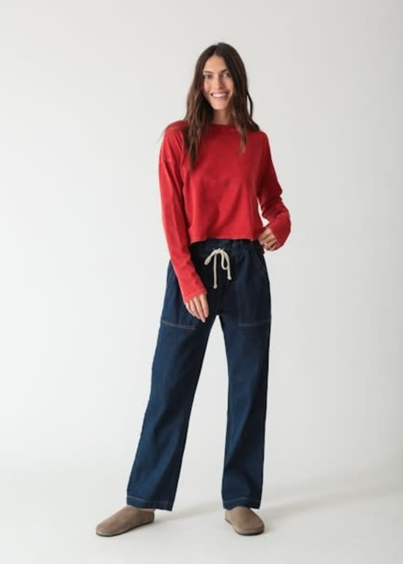 Electric & Rose Lane Tee Vintage Scarlet