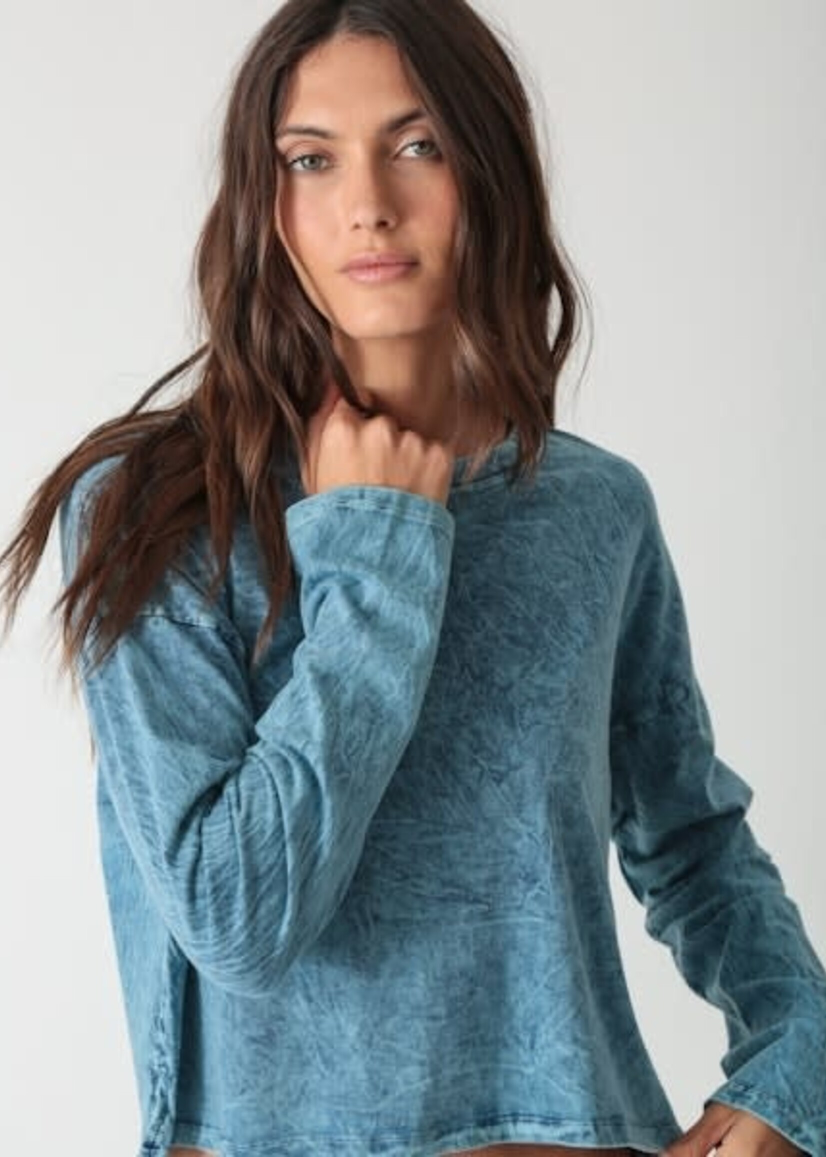 Electric & Rose Lane Tee Acid Indigo