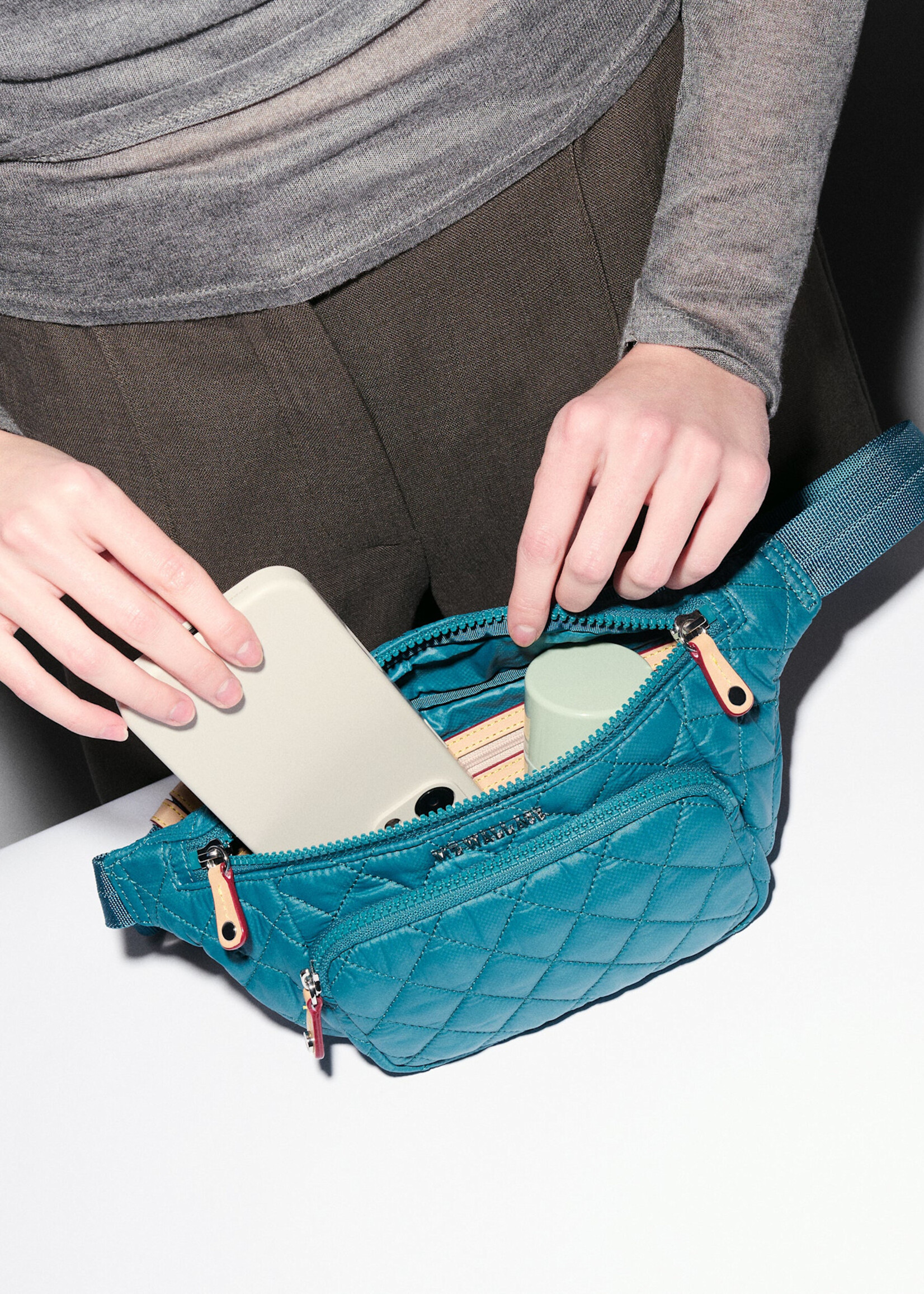 MZ Wallace Small Metro Sling Pacific