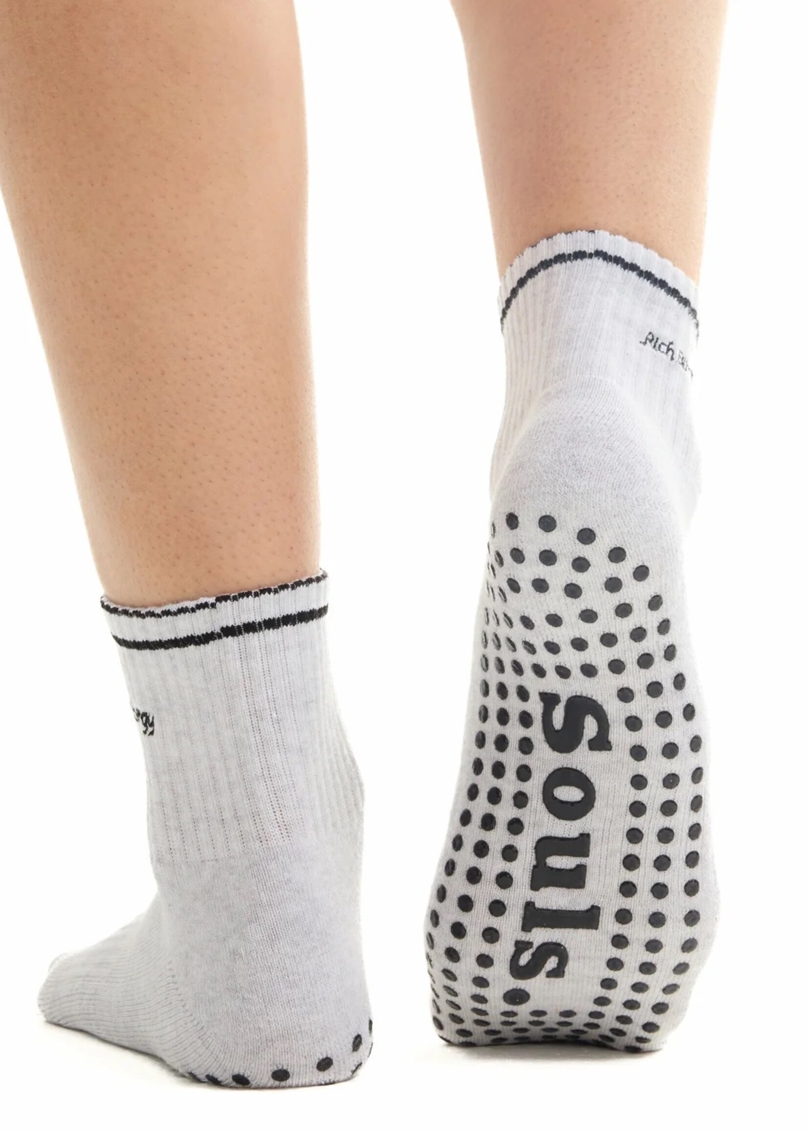 Souls. Rich Bitch Energy Grippy Sock