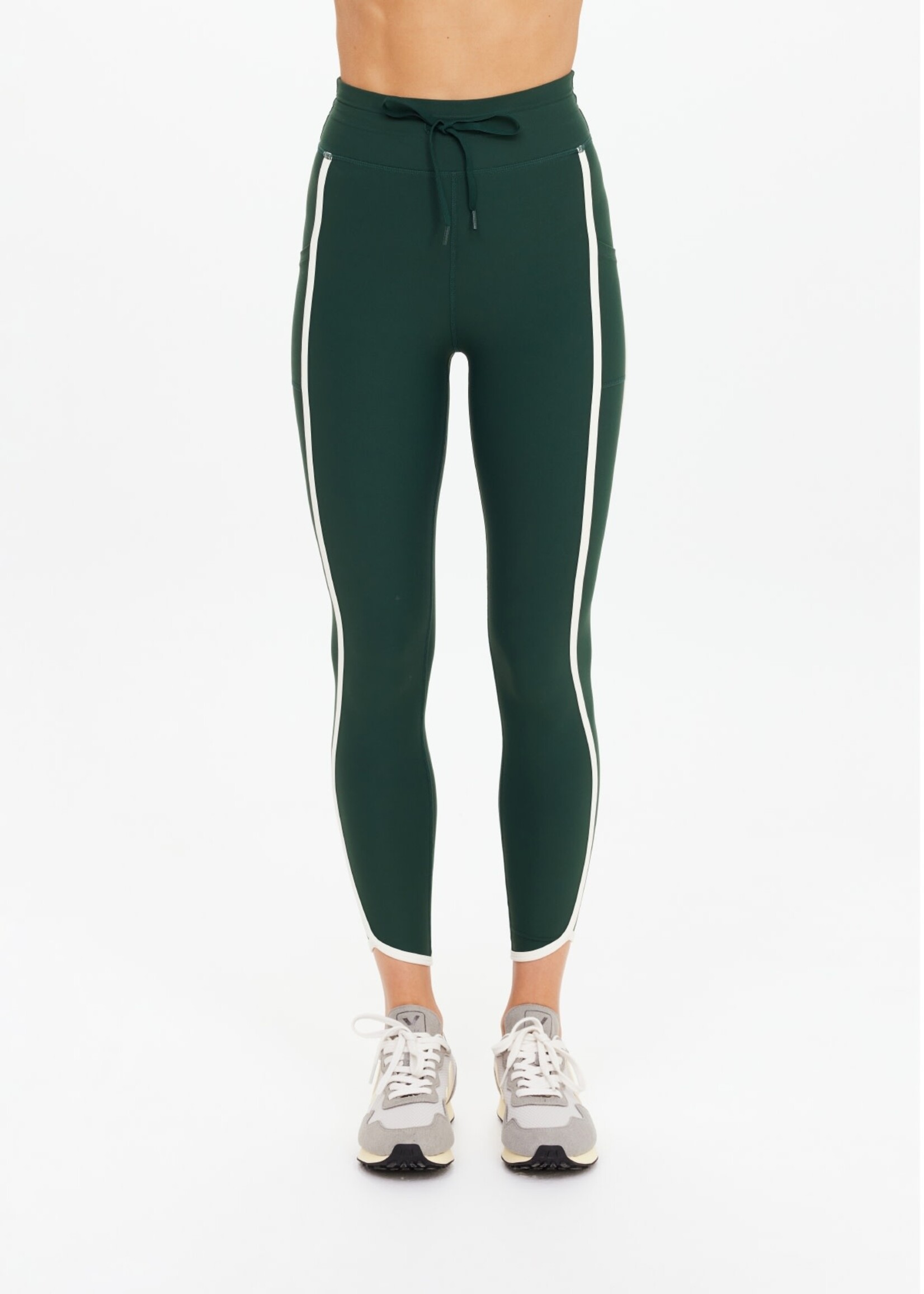 The Upside Sante Fe 25in Midi Pant Jungle Green