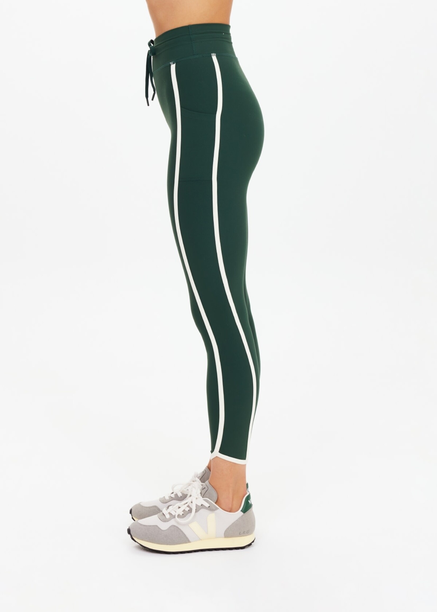 The Upside Sante Fe 25in Midi Pant Jungle Green