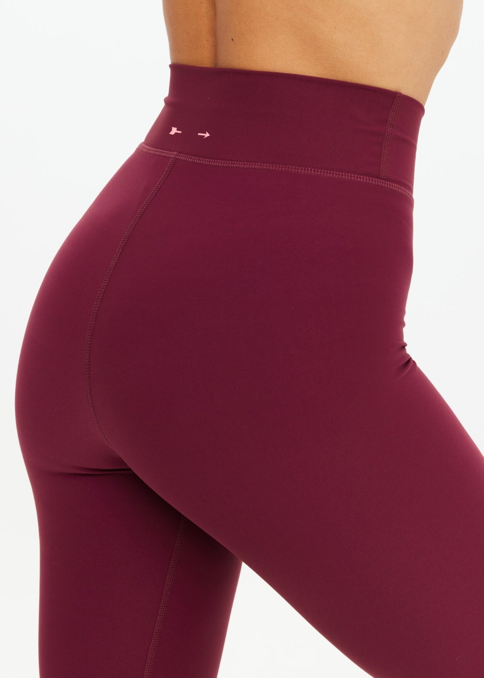 The Upside Peached 25in Midi Pant Bordeaux