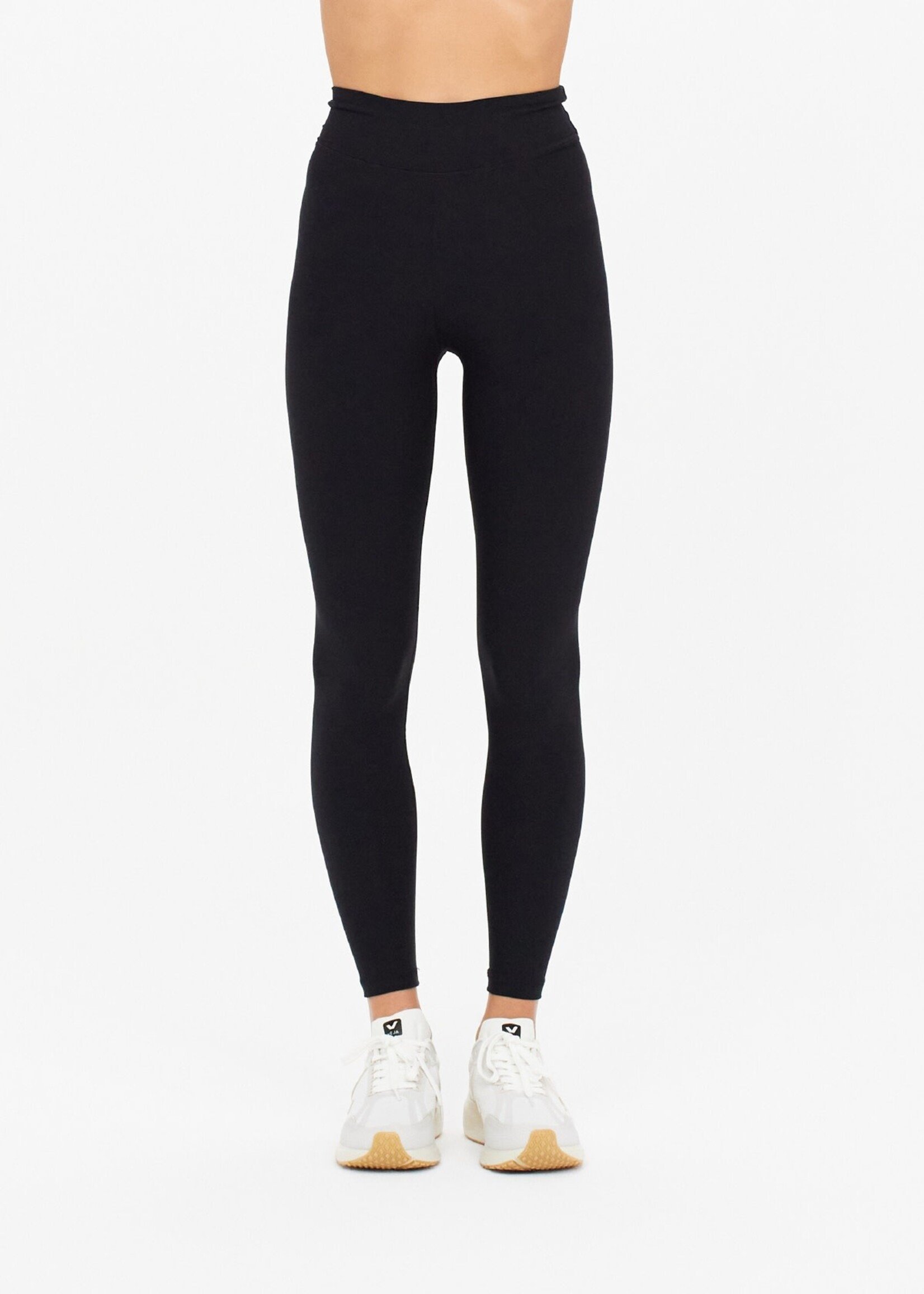 The Upside Peached 25in Midi Pant Black