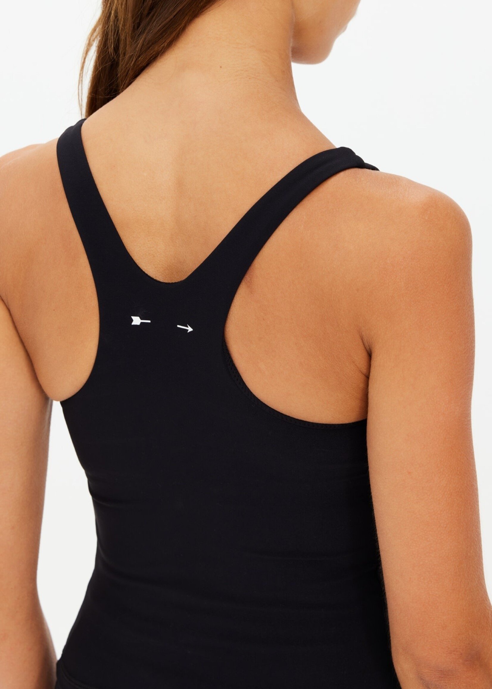 The Upside Peached Laurie Tank Top Black