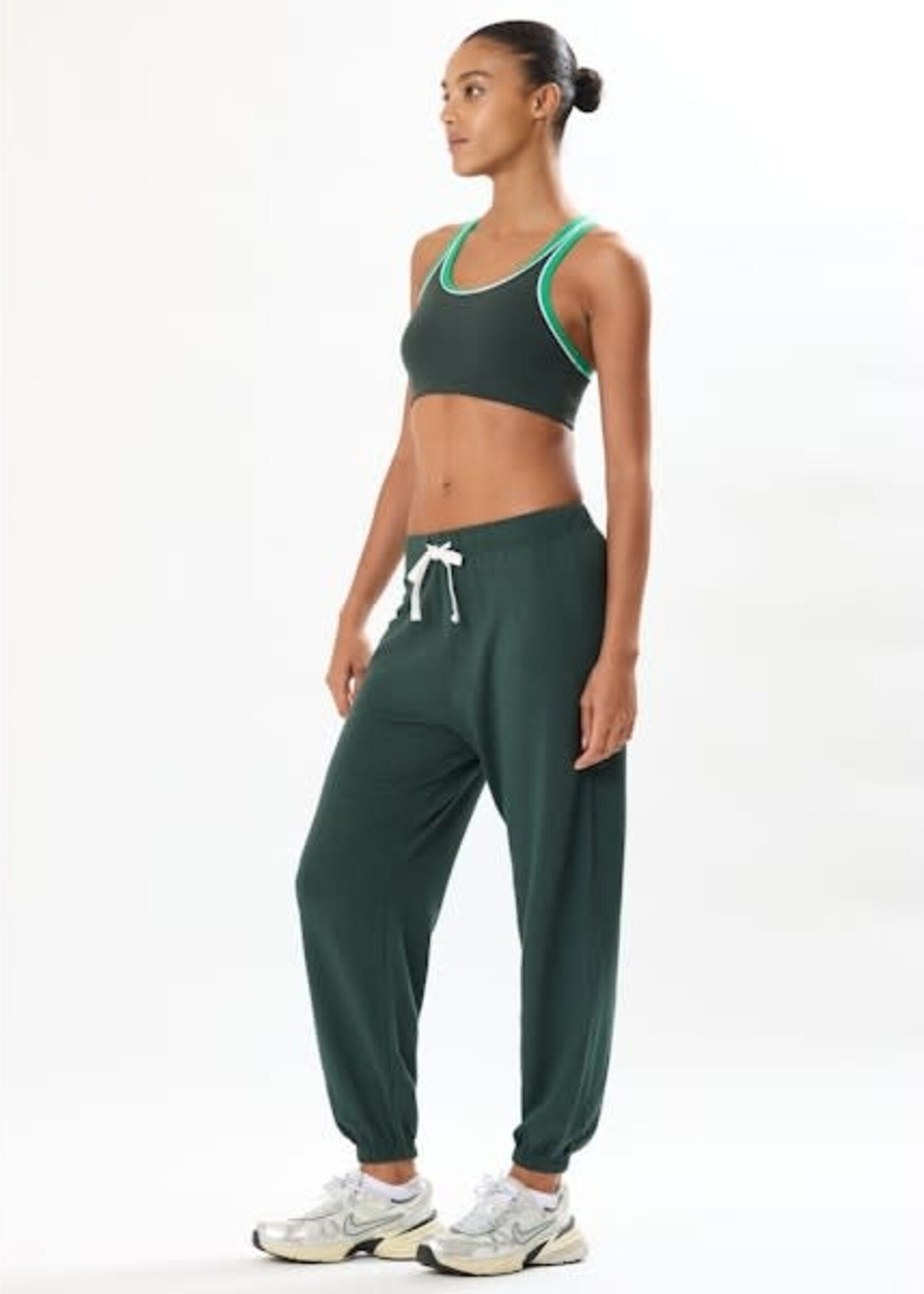 Splits59 Andie Oversized Fleece Sweatpant Military