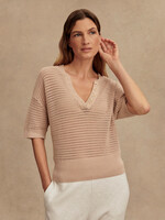 Varley Callie Knit Top Moonlight