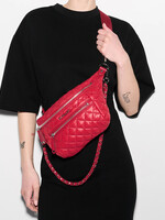 MZ Wallace Small Crosby Crossbody Sling Apple