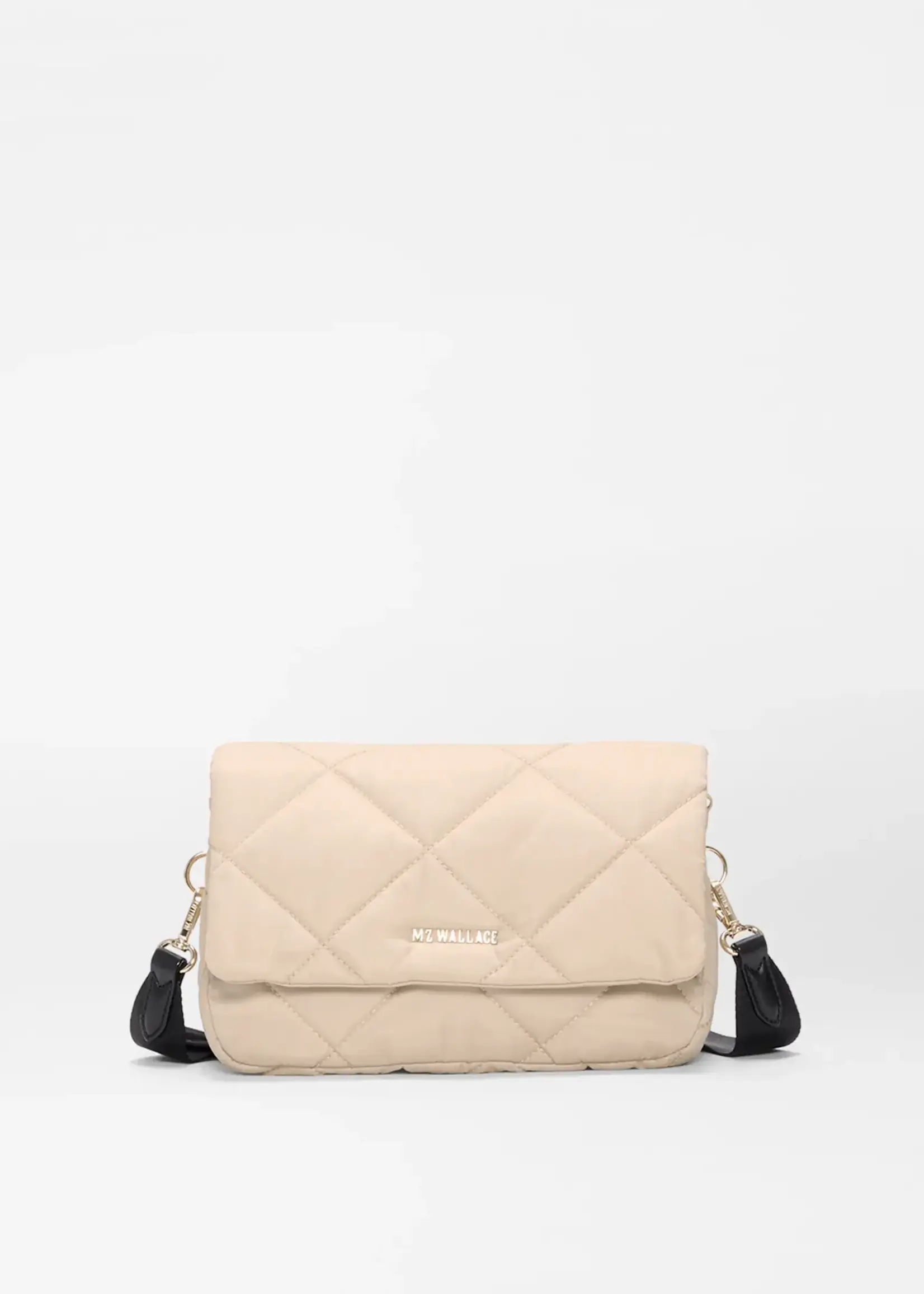 MZ Wallace Madison Crossbody Buff/Black