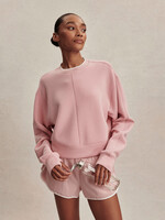 Varley Tasmin Crop Sweat Zephyr Mauve