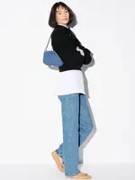 MZ Wallace Mini Crosby Crossbody True Blue Denim