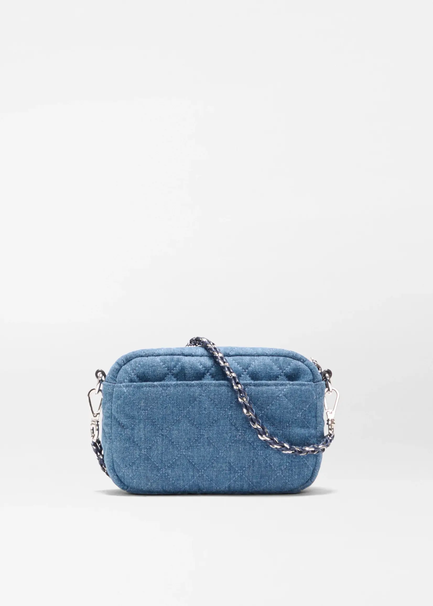MZ Wallace Mini Crosby Crossbody True Blue Denim
