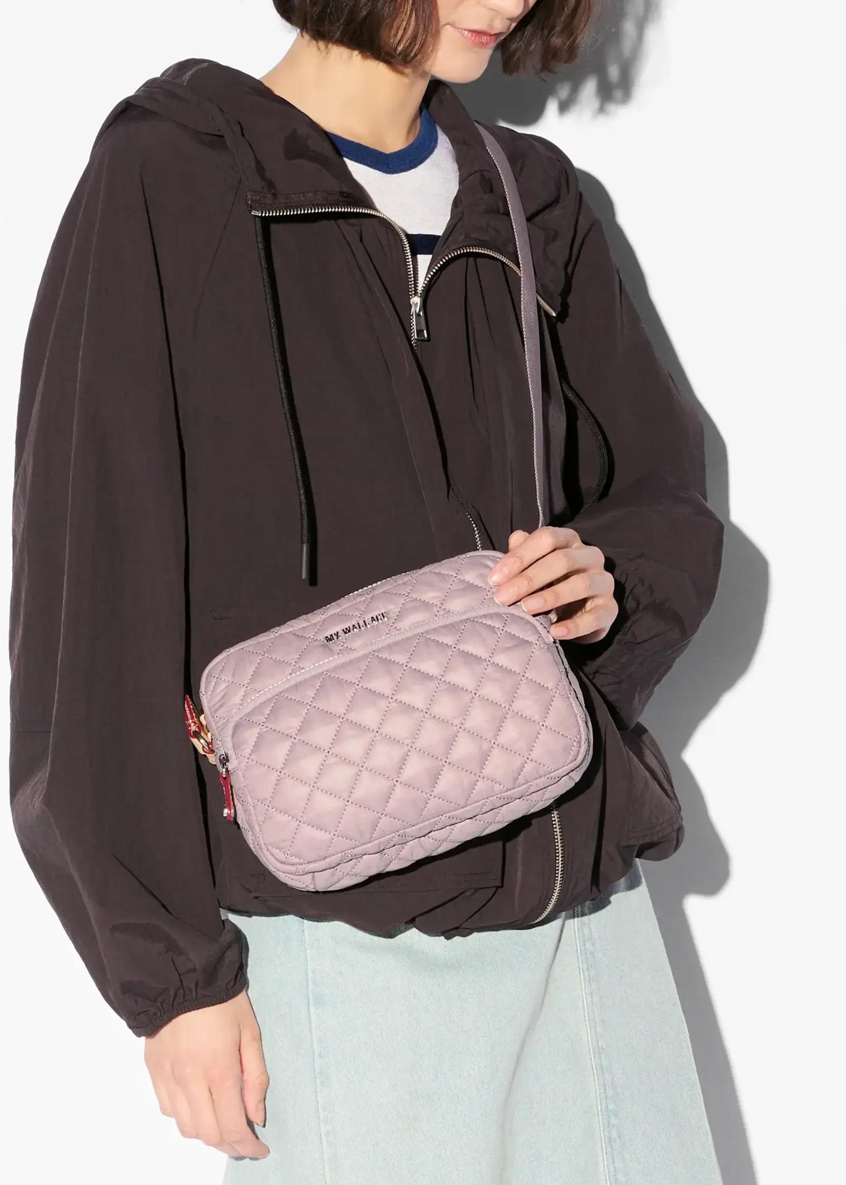 MZ Wallace Small Metro Camera Bag Quail