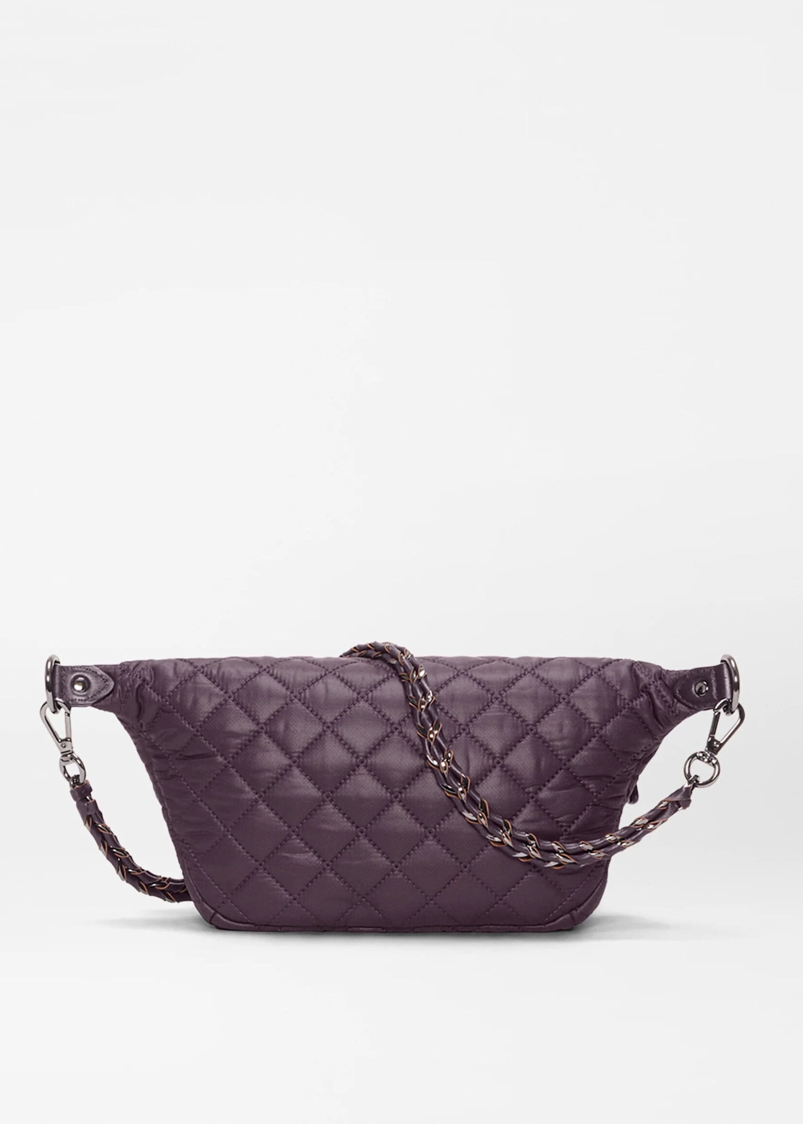 MZ Wallace Small Crossbody Sling Raisin
