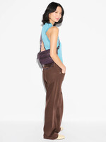 MZ Wallace Small Crossbody Sling Raisin