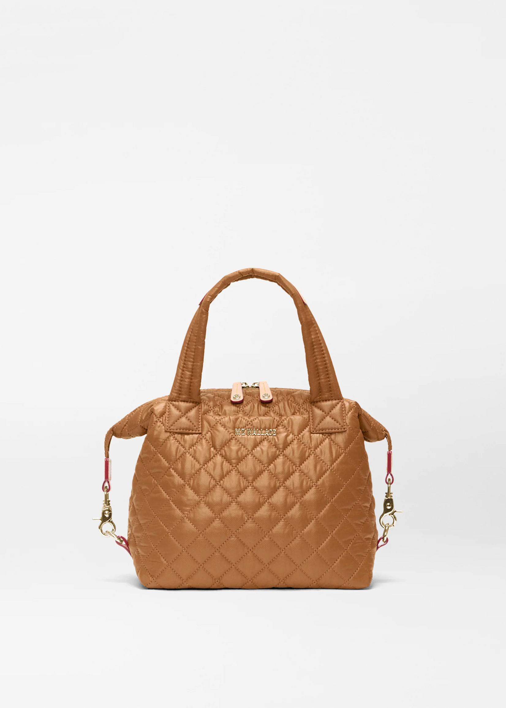 MZ Wallace Small Sutton Deluxe II Cognac