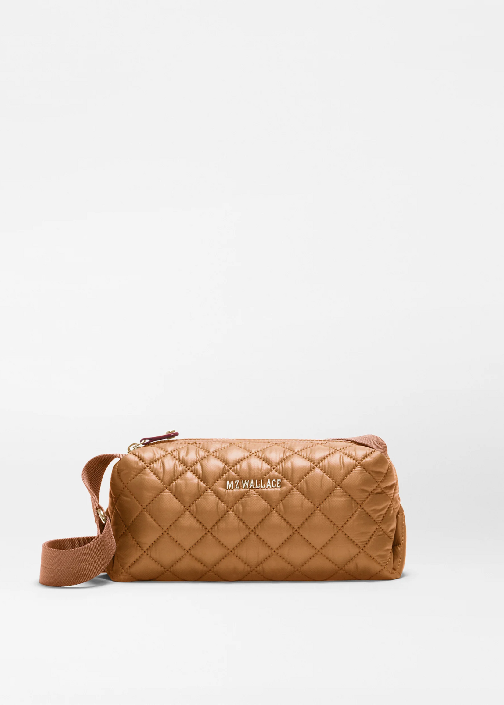 MZ Wallace Metro East West Crossbody Cognac